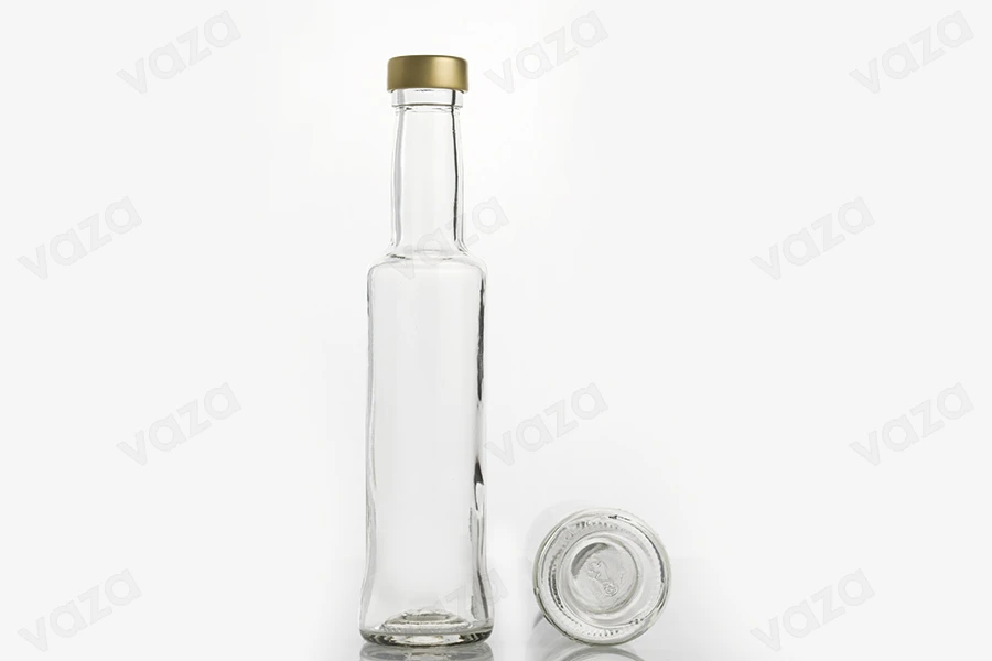 Μπουκάλι για ούζο 200 ml με βιδωτό στόμιο (PP 28)-