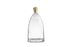 Stylish 500ml glass bottle for olive oil and spirits-3