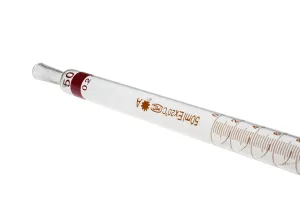 Pipette en verre à libération de volume définie avec une graduation de 50 ml-1