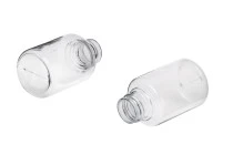 Μπουκαλάκι PET 65 ml διάφανο με στόμιο PP 24