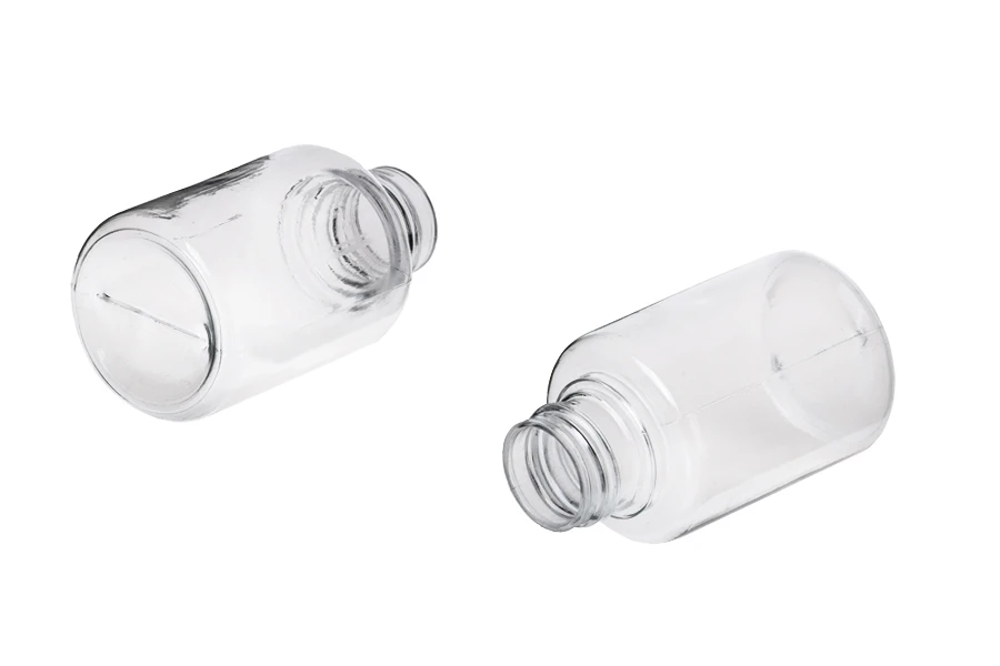 Μπουκαλάκι PET 65 ml διάφανο με στόμιο PP 24