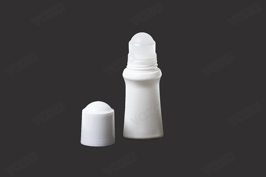 Roll-on Plastikflasche 60ml in weißer Farbe-εικόνα_διαστάσεις