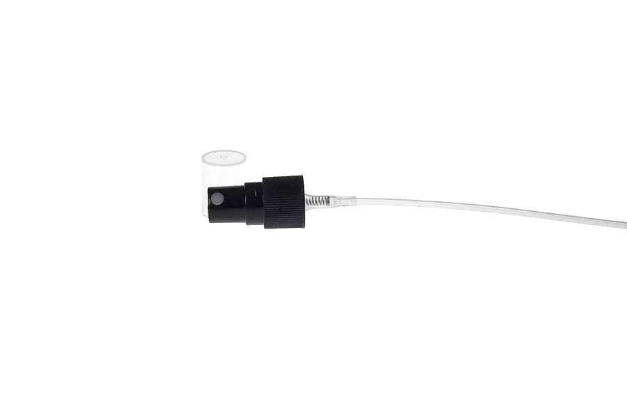Vaporisateur noir en plastique 18/410 Vaporisateur noir en plastique 18/410
