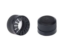 Bouchon en plastique pour bouteille factice avec sécurité PP 35-photo_produit