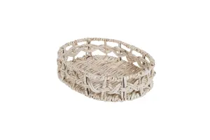 Wicker basket crochet oval 212x294x67-2