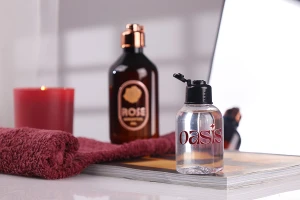 Tappo flip top in plastica PP24 con rivestimento di alluminio in diversi colori UV-gruppo_immagini