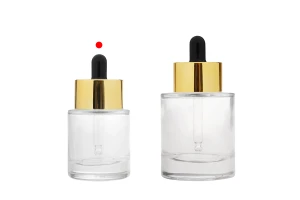 Flacon en verre transparent de 30 ml avec compte-gouttes et égouttoir-photo_groupe