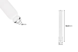Shishe qelqi transparente cilindrike 10 ml-imazh_grup
