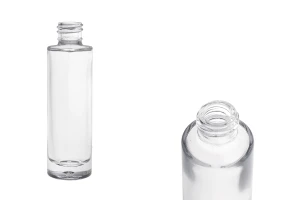 Γυάλινο διάφανο μπουκαλάκι 30 ml κυλινδρικό-εικόνα_προϊοντική