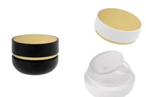 30-ml-Glasgefäß mit Deckel (mit Innendichtung) und Kunststoffdichtung-produktbild