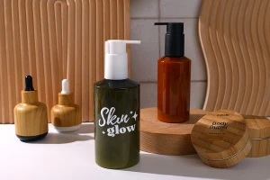 Pompe en plastique PP24/410 avec sécurité pour crème-photo_dimensions