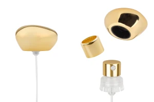 Vaporisateur avec capuchon doré de luxe pour flacons de parfum à sertir de sécurité de 15 mm-photo_produit