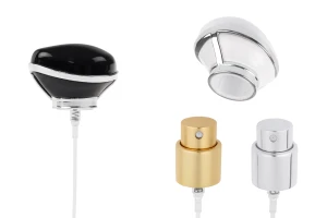 Ensemble - vaporisateur en aluminium et bouchon de luxe pour flacons de parfum avec bec verseur 15/400-photo_produit