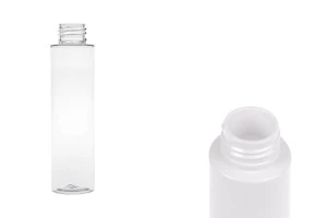 Bottiglietta da 100 ml in PET di colore bianco o trasparente  (PP24)-immagine_prodotto
