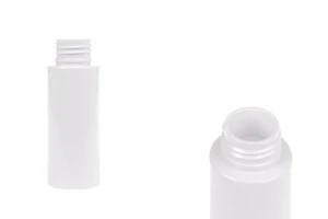 Flacon de 50 ml PET de couleur blanche (PP24)-photo_produit