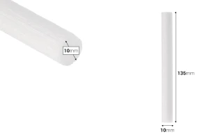Stoppino di cotone di ricambio per bottiglia con codice 1078-78-200-dimensioni_immagine