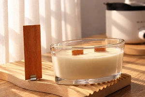 Φυτίλια ξύλινα 80x100 mm με μεταλλική βάση για κεριά - 25 τμχ-εικόνα_σύνθεση