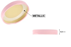 Καπάκια Τ.Ο. 43 χωρίς φλιπ σε ποικιλία χρωμάτων - 20 τμχ-εικόνα_διαστάσεις