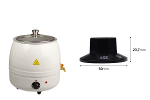 Interruttore di temperatura di ricambio per macchina per fusione e liquefazione della cera 1163-1-dimensioni_immagine