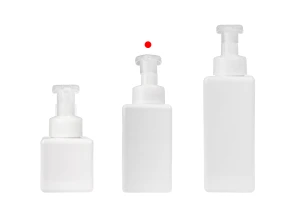 Bouteille en plastique (PETG) de 450 ml avec pompe à mousse (PP42)-photo_groupe