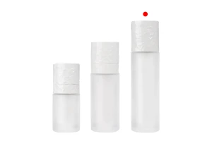 Επαναγεμιζόμενο μπουκάλι airless 50 ml με αντλία κρέμας και εξωτερική γυάλινη θήκη αμμοβολής-εικόνα_σύνθεση