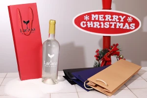 Χάρτινη σακούλα (250gsm) για μπουκάλια κρασιού 120x85x360 mm - 12 τμχ-εικόνα_σύνθεση