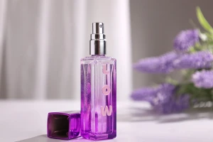 Φιάλη αρωμάτων 20 ml γυάλινη σε διάφορα χρώματα ντεγκραντέ με σπρέι και καπάκι-εικόνα_διαστάσεις