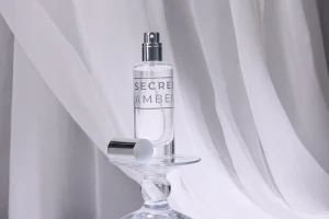 Φιάλη αρωμάτων 30 ml διάφανη με ασημί σπρέι και καπάκι αλουμινίου-εικόνα_διαστάσεις