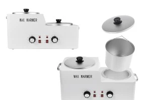 Διπλή λευκή μηχανή τήξης - υγροποίησης κεριού 2500/2500ml-εικόνα_προϊοντική