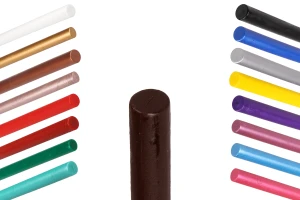 Sealing wax sticks 11x135 mm for glue gun in various colors - 10 pcs-image_group