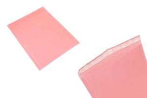 Enveloppes à bulles 23 x 30 cm rose mat - 10 pièces-photo_produit