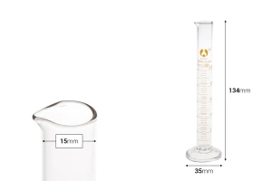 Glass volumetric tube 10 ml-image_dimensions