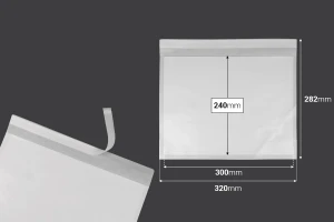 Enveloppe papier 320x240 mm avec fermeture autocollante - 100 pièces-2