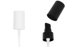 Pompe à crème en plastique (PET) pour bouteilles avec code #1276- (tube de 10 cm)-photo_produit