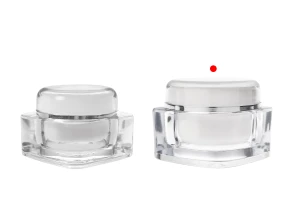 Luxus-Acrylglas 50 ml mit Deckel und Kunststoffdichtung-εικόνα_σύνθεση