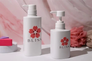 Flacone in PET da 500 ml di colore bianco con pompa (PP32)-3