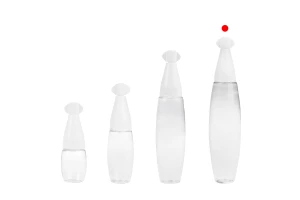 Plastic transparent bottle 30 ml with "nose" and screw cap - 50 pcs-image_group