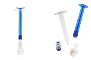 3 ml Rollspritze mit 0,25 mm Kopf zum Auftragen von Serum auf Gesicht und Haar-produktbild