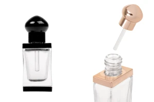 Μπουκαλάκι διάφανο 5 ml γυάλινο με βελόνα και καπάκι-εικόνα_προϊοντική