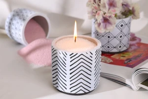 Barattolo di cemento decorativo 102x92 mm in diversi modelli - 4 pz-gruppo_immagini