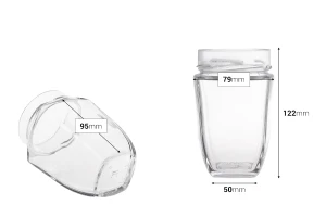Pot de 314 ml Twist-Off 76 Deep-photo_dimensions