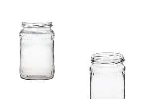 Barattolo cilindrico per miele 580 ml Sfaccettatura - 72 pz-immagine_prodotto