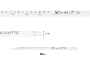 Fixed-volume release glass pipette with 5 ml graduation-2