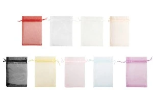 Pouch made of organza 100x150 mm in a variety of colors - 100 pcs-image_product