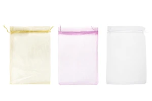 Pochette en organza 150x230 mm, plusieurs coloris - 100 pièces-1