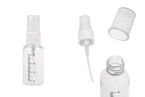 Μπουκαλάκια πλαστικά 35 ml με σπρέι για άρωμα - 12 τμχ-εικόνα_προϊοντική