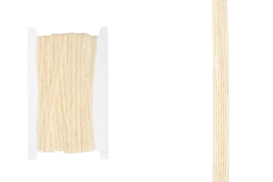 Treccia decorativa  a grograin in iuta, di colore avorio, con una larghezza di 10 mm (10 metri al pezzo).-immagine_prodotto