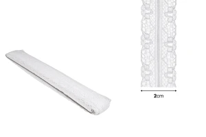 Dentelle en nylon souple de 20 mm de large - 10 mètres/pièce-photo_dimensions