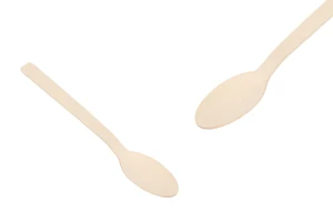 Ξύλινα κουταλάκια - bamboo 10 cm (Συσκευασία 100 τεμαχίων)-εικόνα_προϊοντική