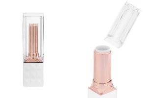 Lippenstifthülse mit transparentem Deckel-produktbild